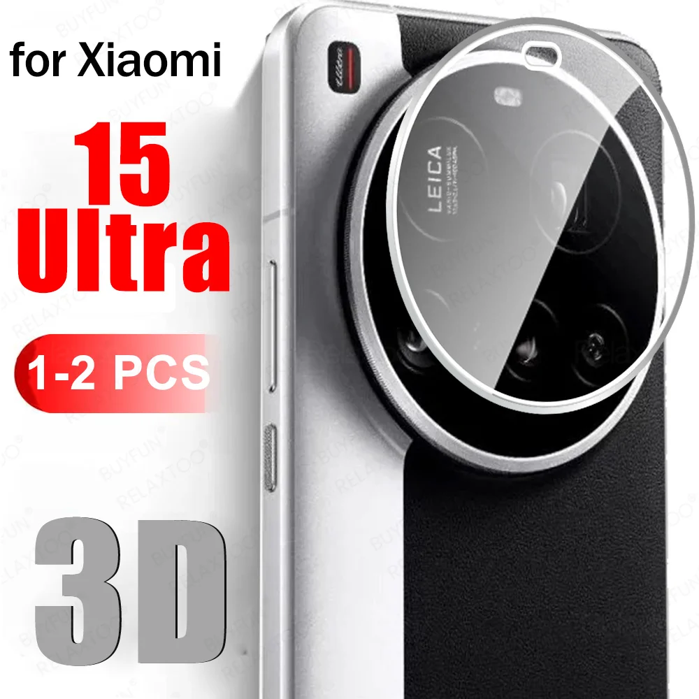 Photography Xiaomi 15 Ultra - Protector de cámara HD curvo 3D