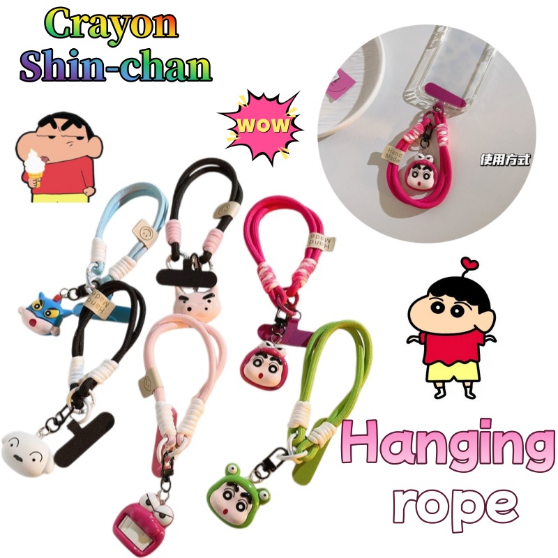 Camera Wrist Strap - Crayon Shin-chan Shiro Crocodile Muñeco de