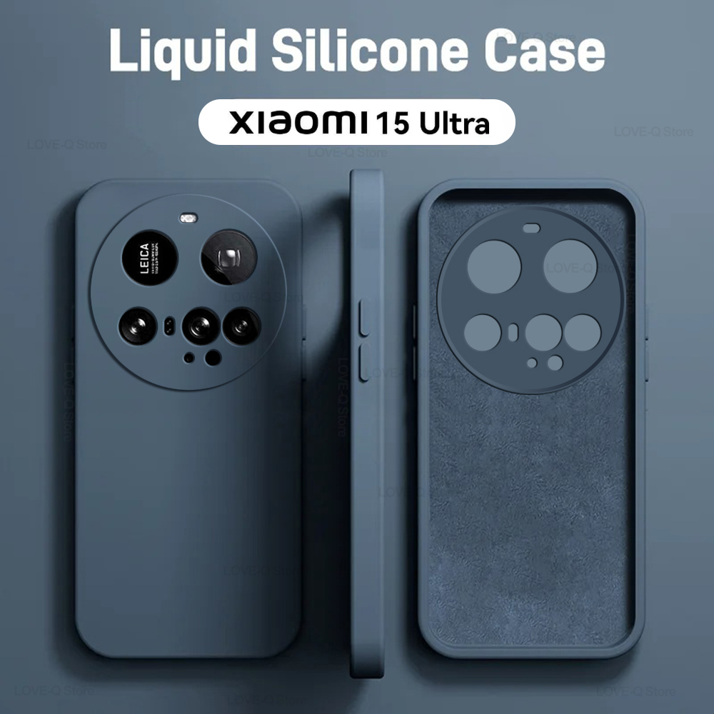 Photography Xiaomi 15 Ultra - Funda de silicona líquida para Xiaomi,