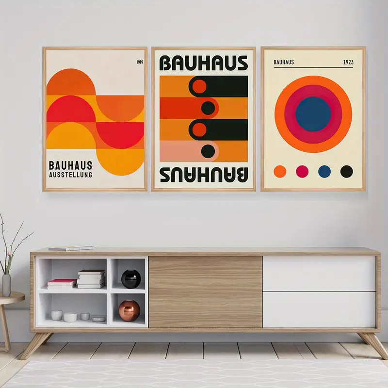 Photography Geometry - Juego de 3 Pósters de Ilustraciones