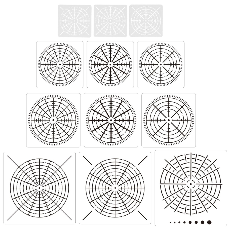 Photography Geometry - Herramienta pintura puntos geométricos F92B para