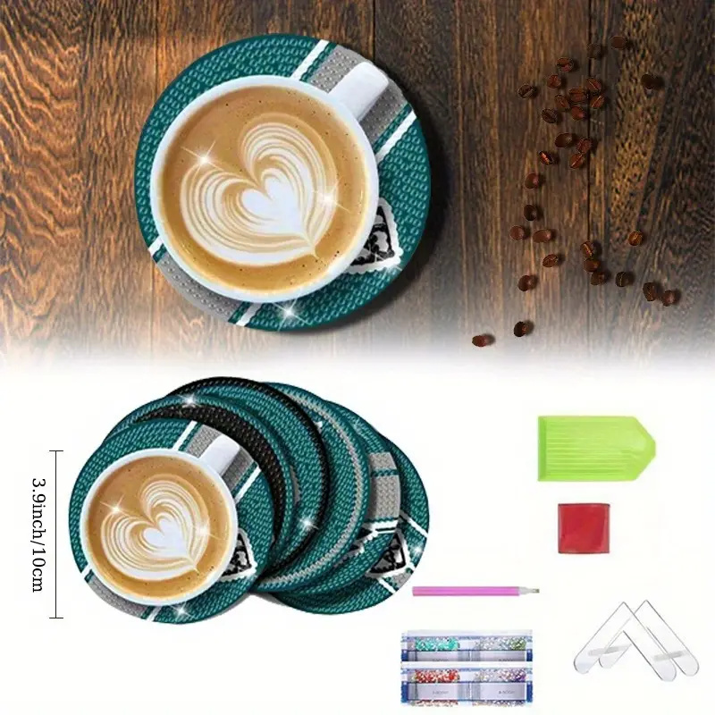 Photography Geometry - Posavasos antideslizantes para pintura de diamantes,