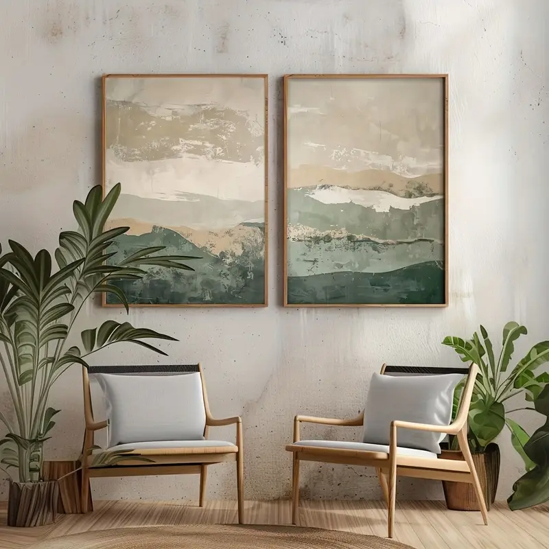 Juego de 2 Láminas Decorativas - Photography Geometry reseña y precio