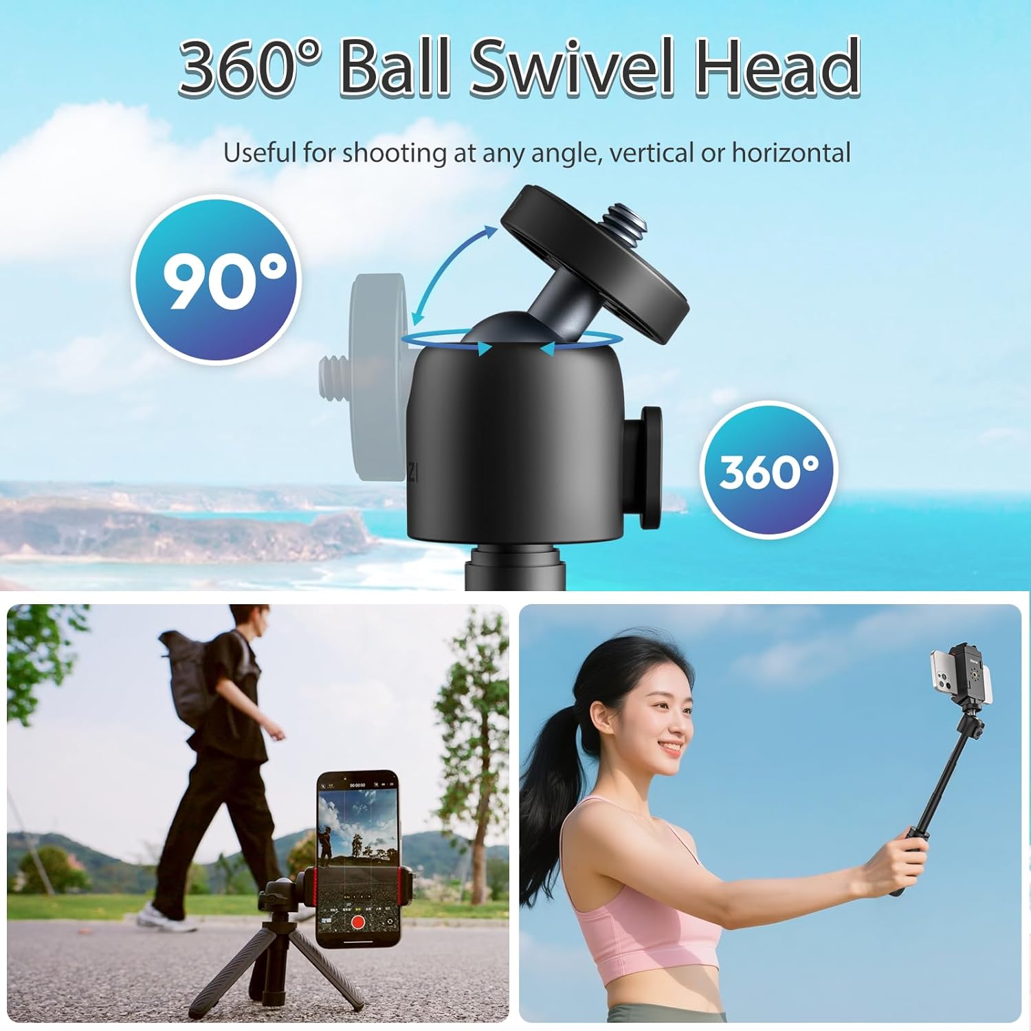 Ulanzi MT88 trípode palo de Se - Photography Kit Xiaomi reseña y precio