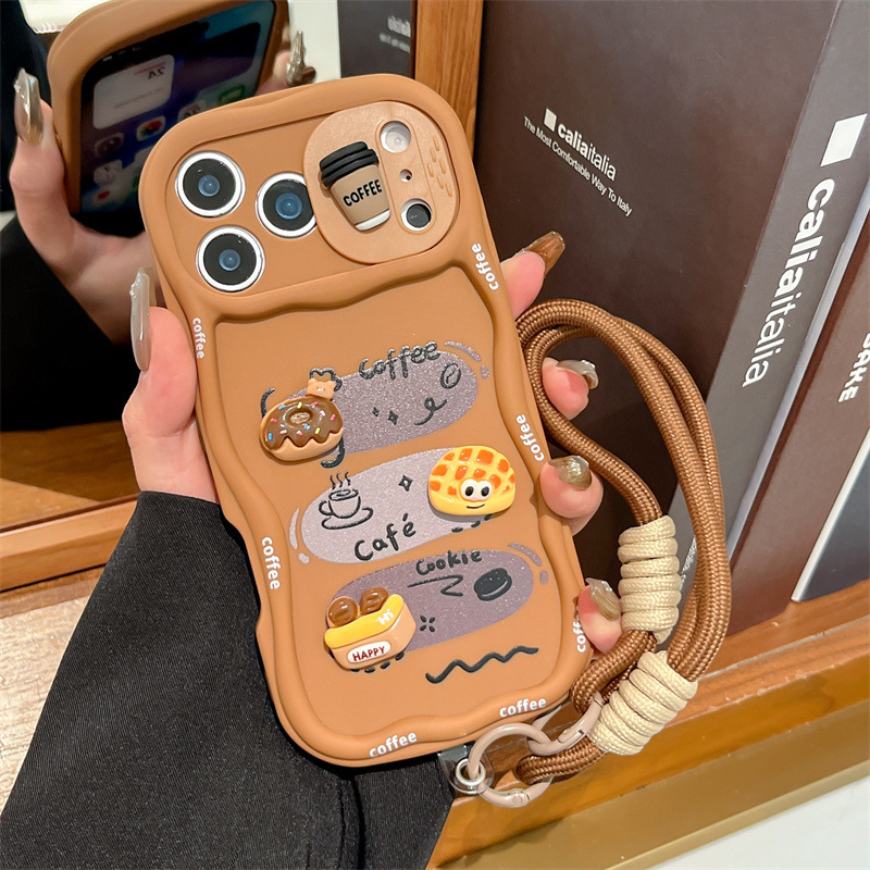 Funda de Teléfono 3D con Dibuj - Camera Wrist Strap reseña y precio