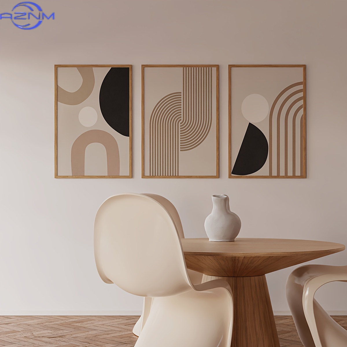3 piezas de arte en lienzo con - Photography Geometry reseña y precio
